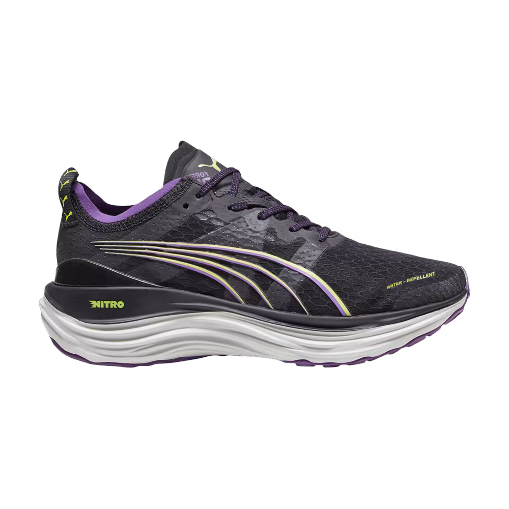 Puma Women's ForeverRun Nitro Winter Black Purple Pop