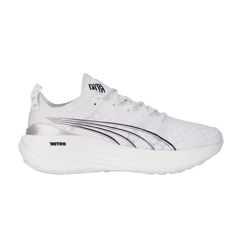 Puma Women's ForeverRun Nitro White Black