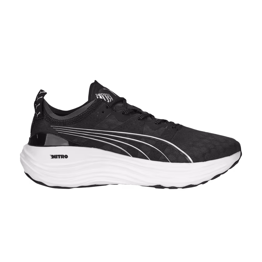 Puma Women's ForeverRun Nitro Black White