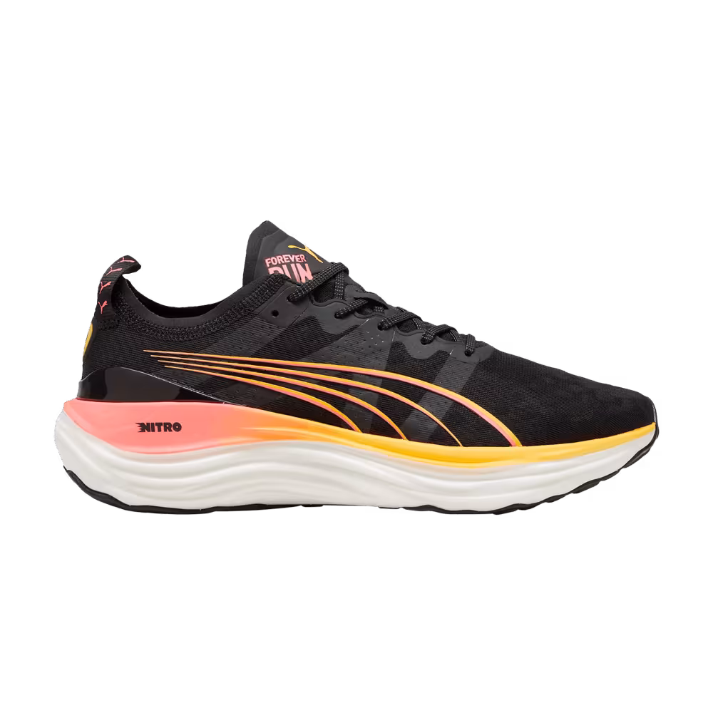 Puma ForeverRun Nitro Black Sunset Glow