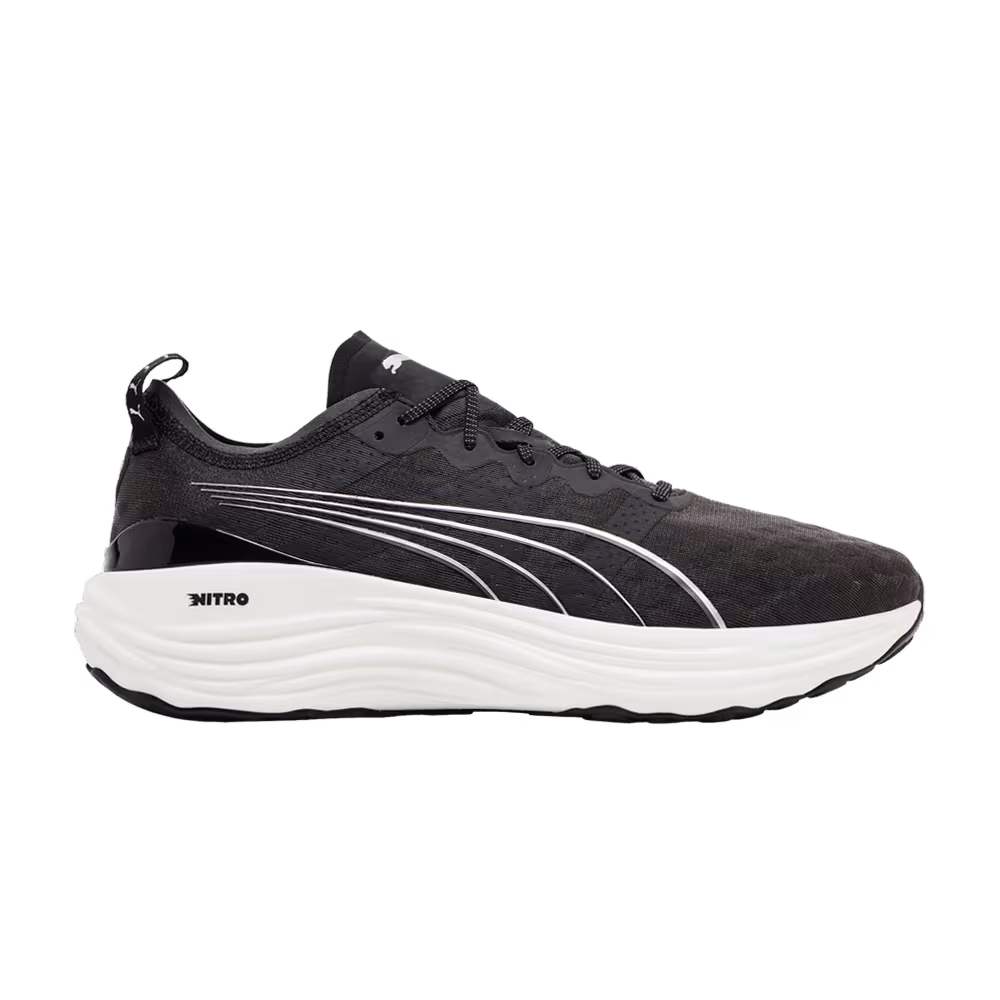 Puma ForeverRun Nitro Black White