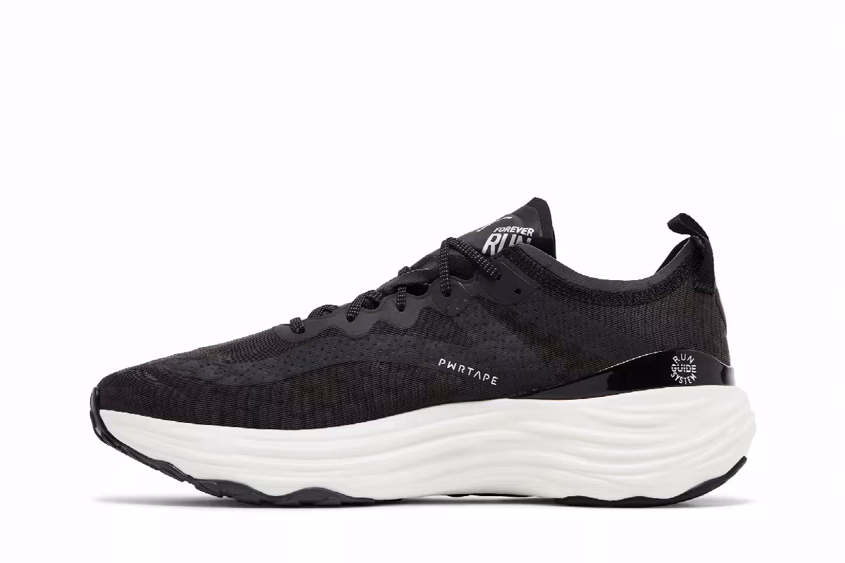 Puma ForeverRun Nitro Black White, view 4