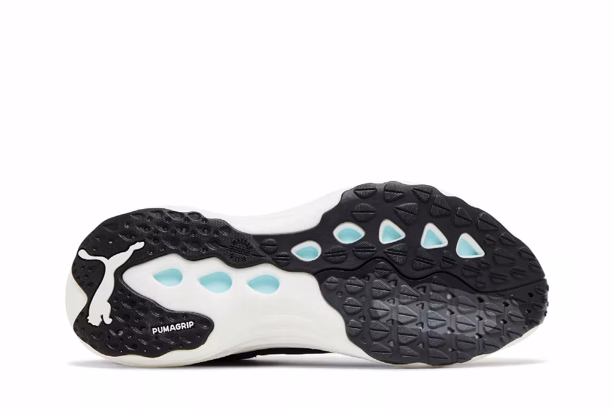 Puma ForeverRun Nitro Black White, view 5