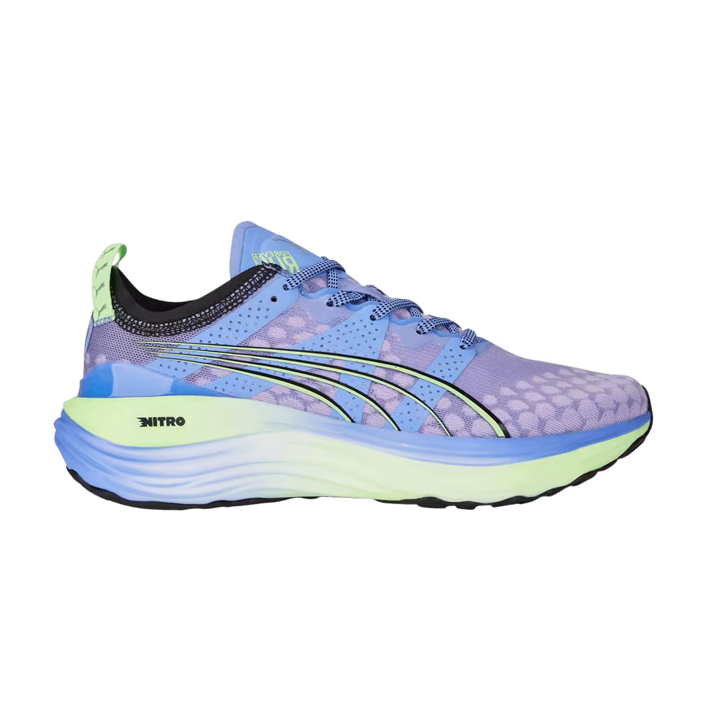 Puma Women's ForeverRun Nitro Elektro Purple Fizzy Lime