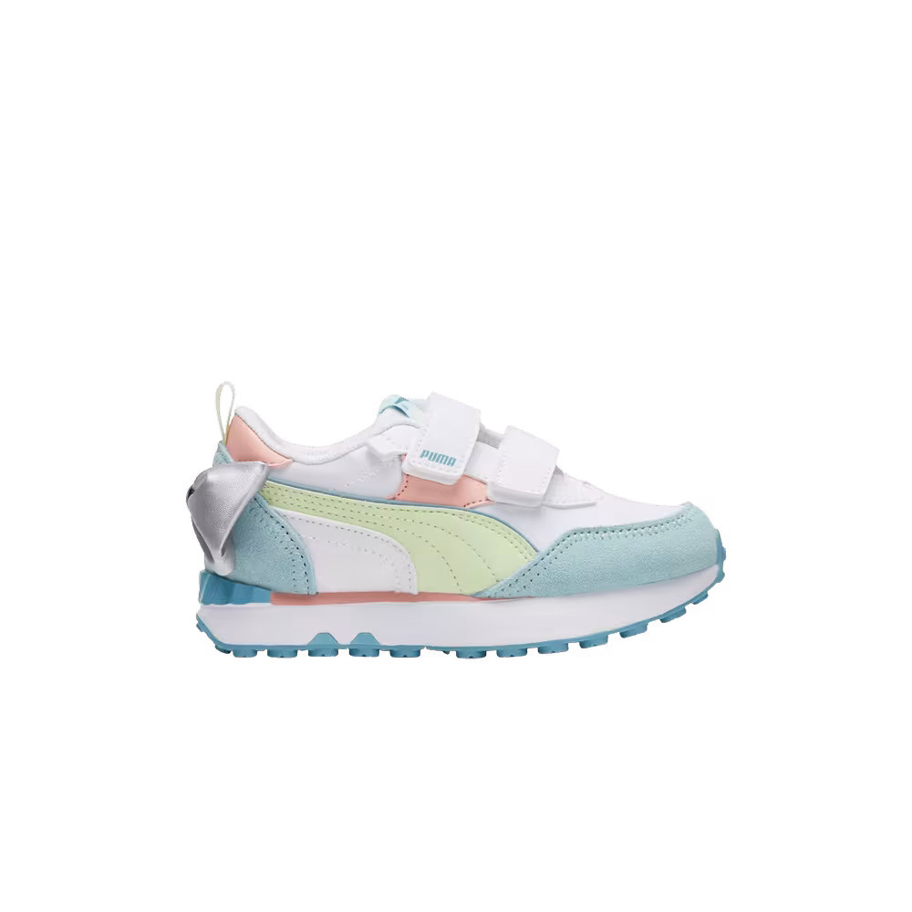 Puma Rider FV Bow Little Kid Pistachio Light Aqua