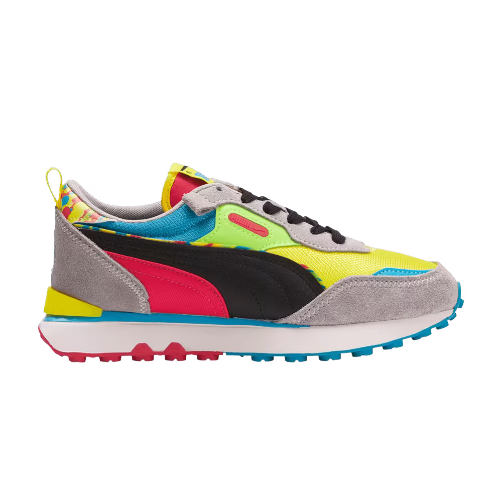 Puma Rider FV Big Kid Charcoal & Paint