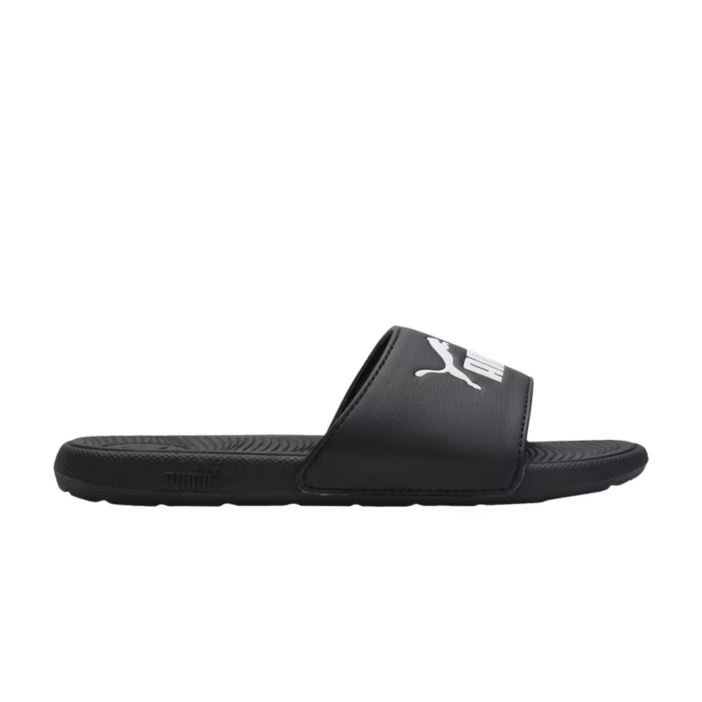 Puma Cool Cat 2.0 Slides Big Kid Black White