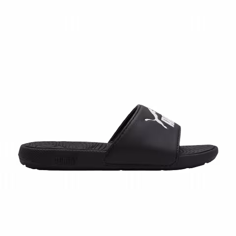 Puma Cool Cat 2.0 Slides Little Kid 'Black White'