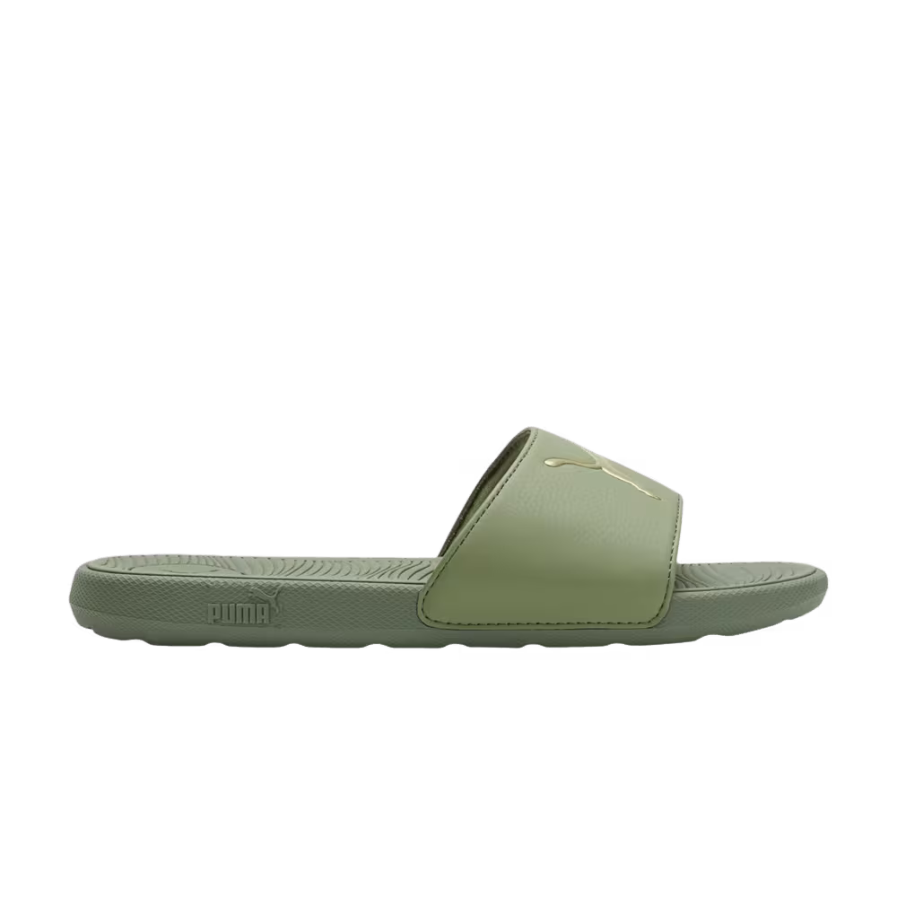 Puma Women's Cool Cat 2.0 Slide Olivine Gold
