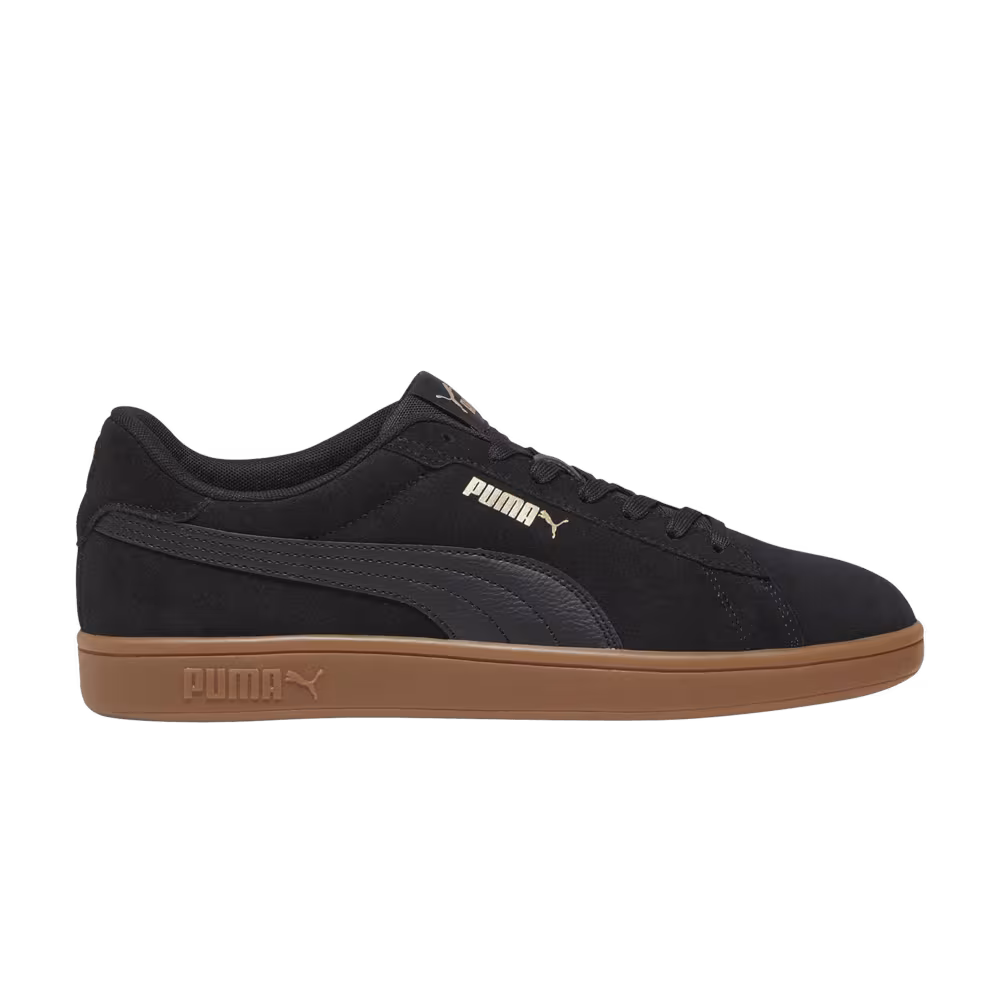 Puma Smash 3.0 Black Gold Gum