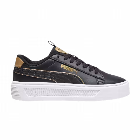 Puma Wmns Smash Platform v3 'Pop Up - Black Gold'