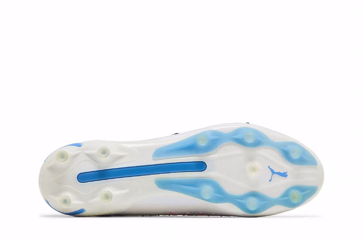 Puma King Ultimate FG AG White Blue Glimmer, view 5