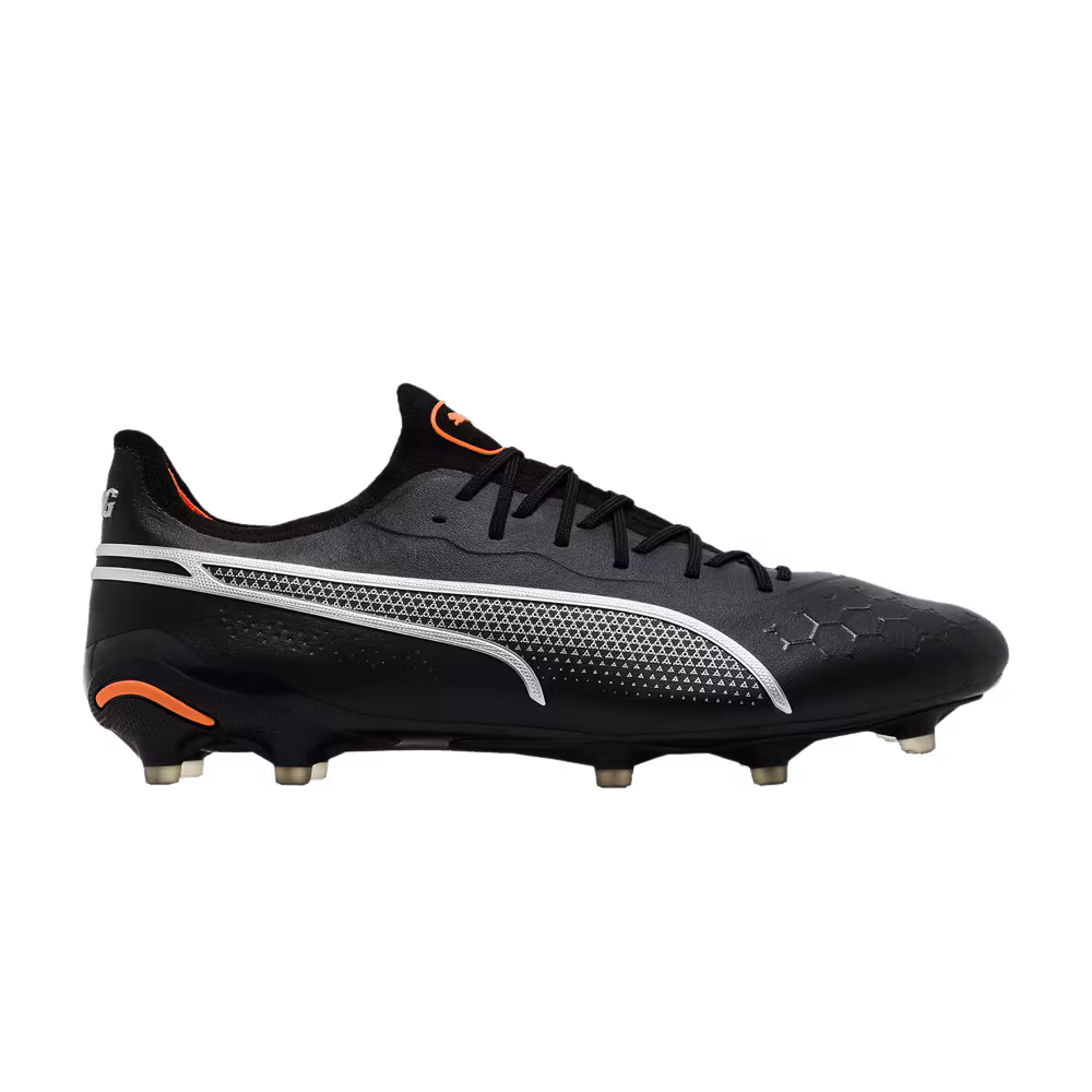 Puma King Ultimate FG AG Eclipse Pack - Black Ultra Orange