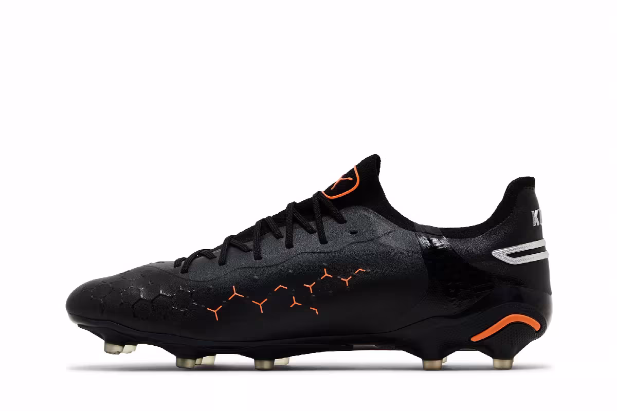 Puma King Ultimate FG AG Eclipse Pack - Black Ultra Orange, view 4