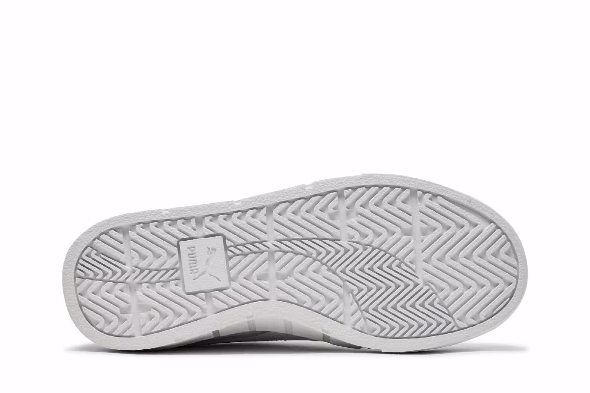 Puma Women's Cali Court Leather Triple White, view 5