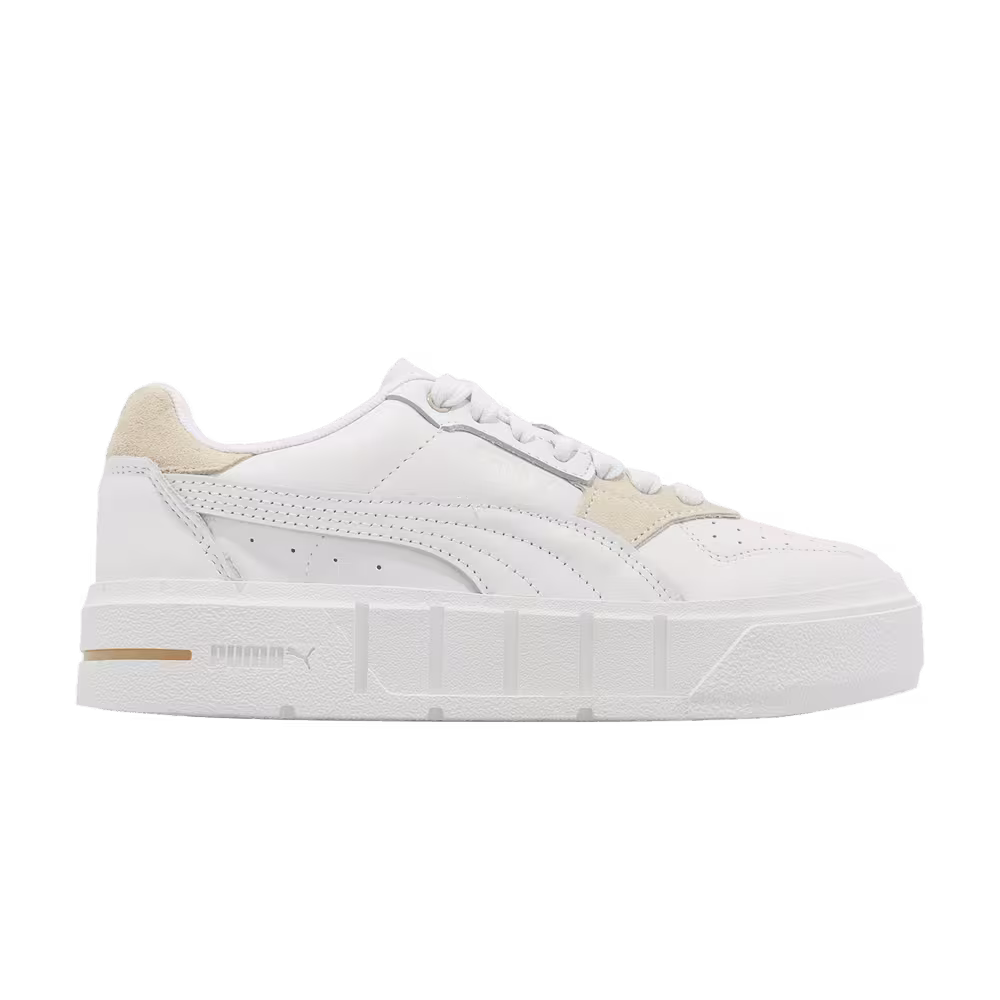 Puma Women's Cali Court Match White Granola