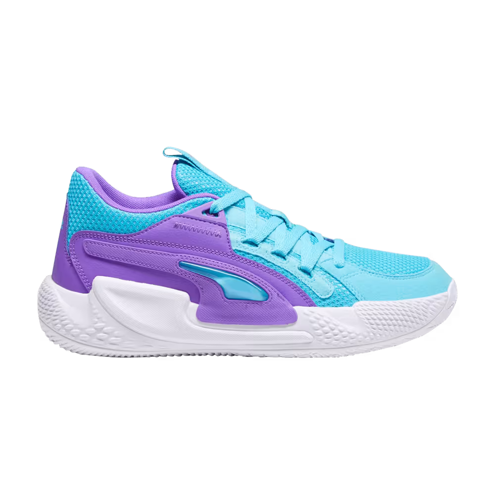 Puma Court Rider Chaos Bright Aqua Purple Glimmer