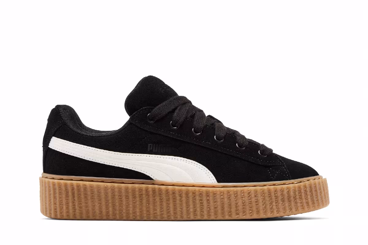 Fenty x Puma Creeper Phatty Black Warm White, view 2