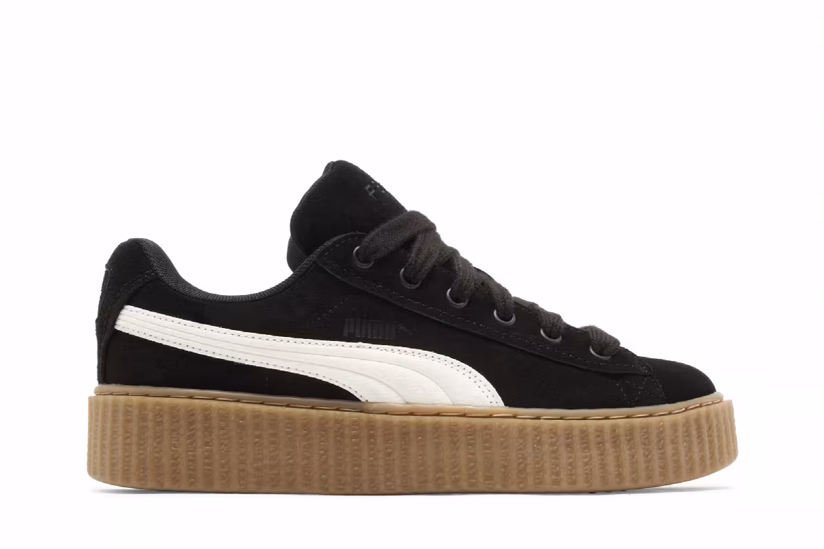 Fenty x Puma Women's Creeper Phatty Black Warm White, view 2