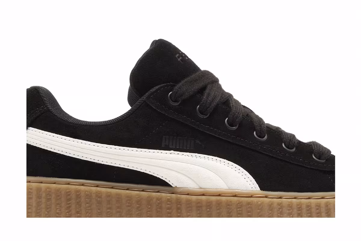Fenty x Puma Women's Creeper Phatty Black Warm White, view 3