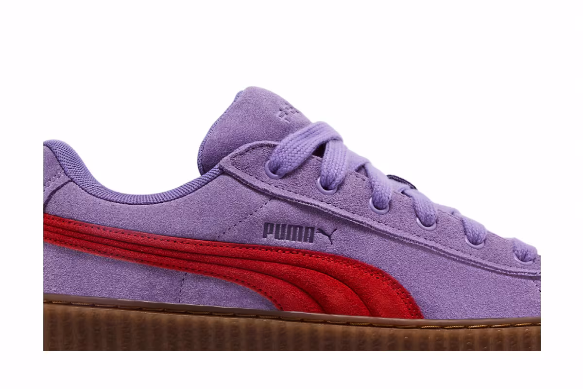 Fenty x Puma Creeper Phatty Lavender Burnt Red, view 3