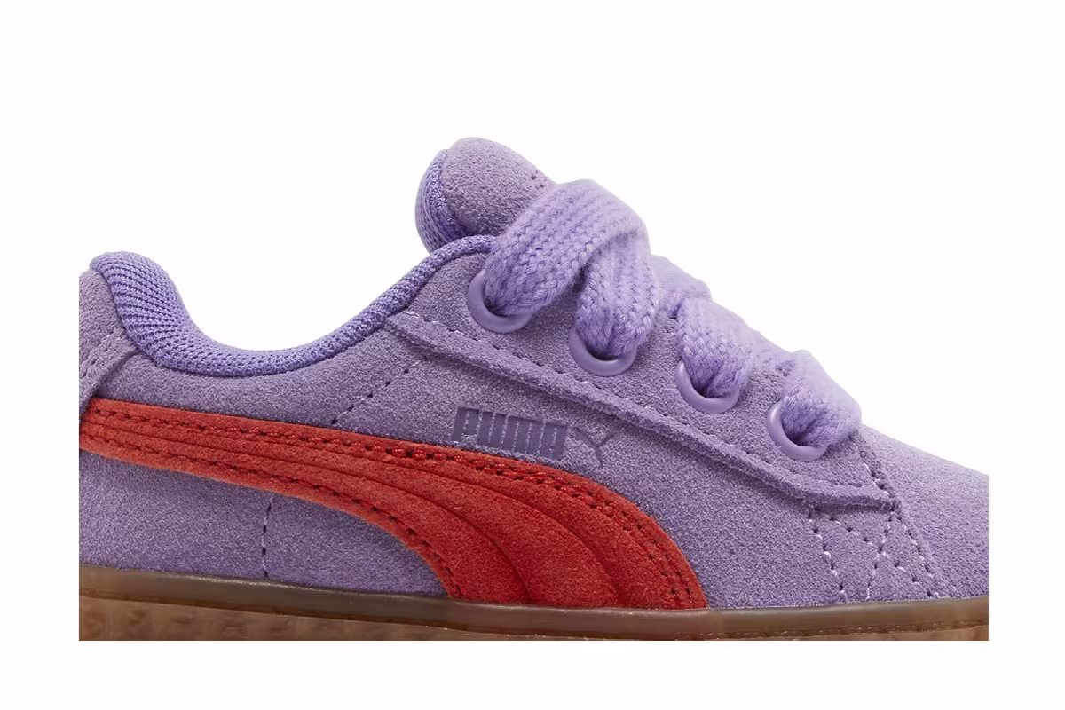 Fenty x Puma Creeper Phatty Toddler Lavender Burnt Red, view 3