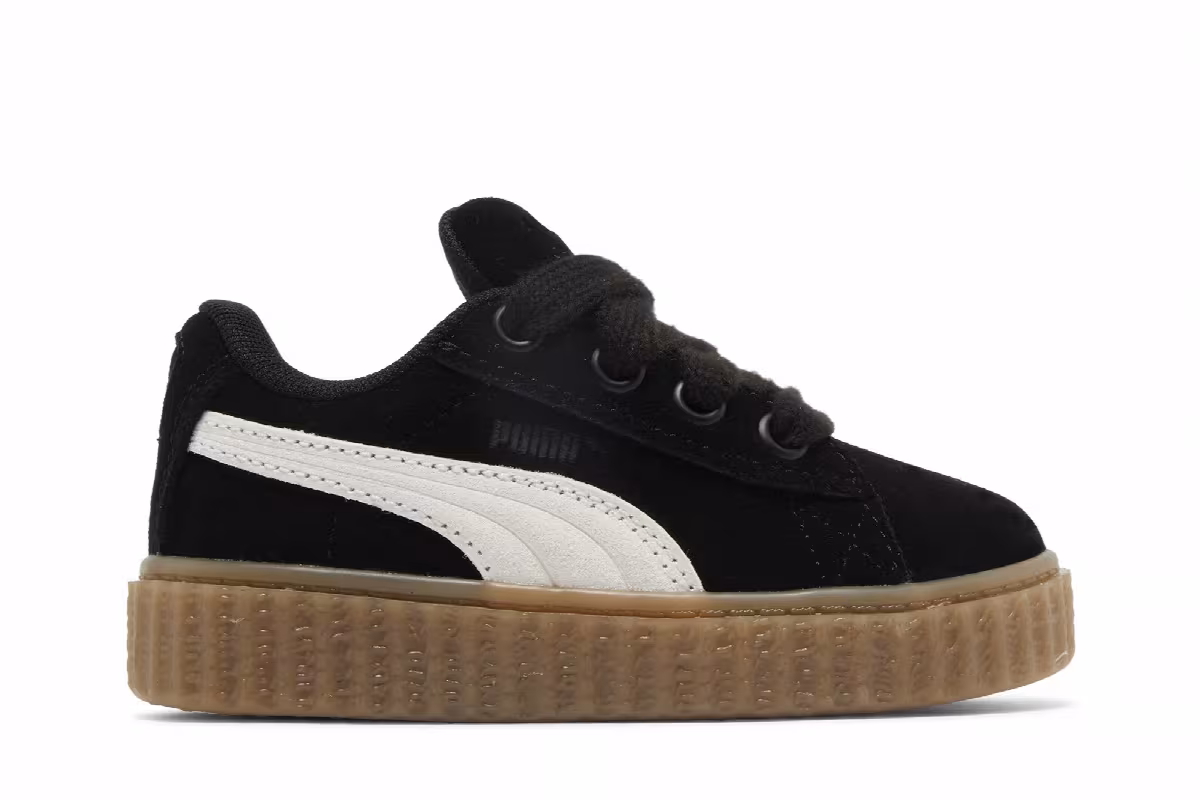 Fenty x Puma Creeper Phatty Toddler Black Warm White, view 2