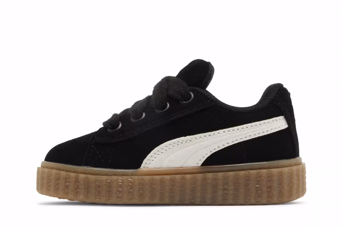 Fenty x Puma Creeper Phatty Toddler Black Warm White, view 4