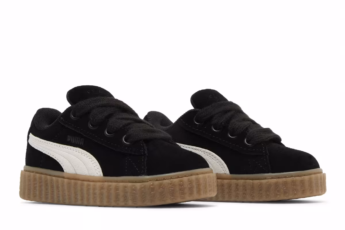 Fenty x Puma Creeper Phatty Toddler Black Warm White, view 9