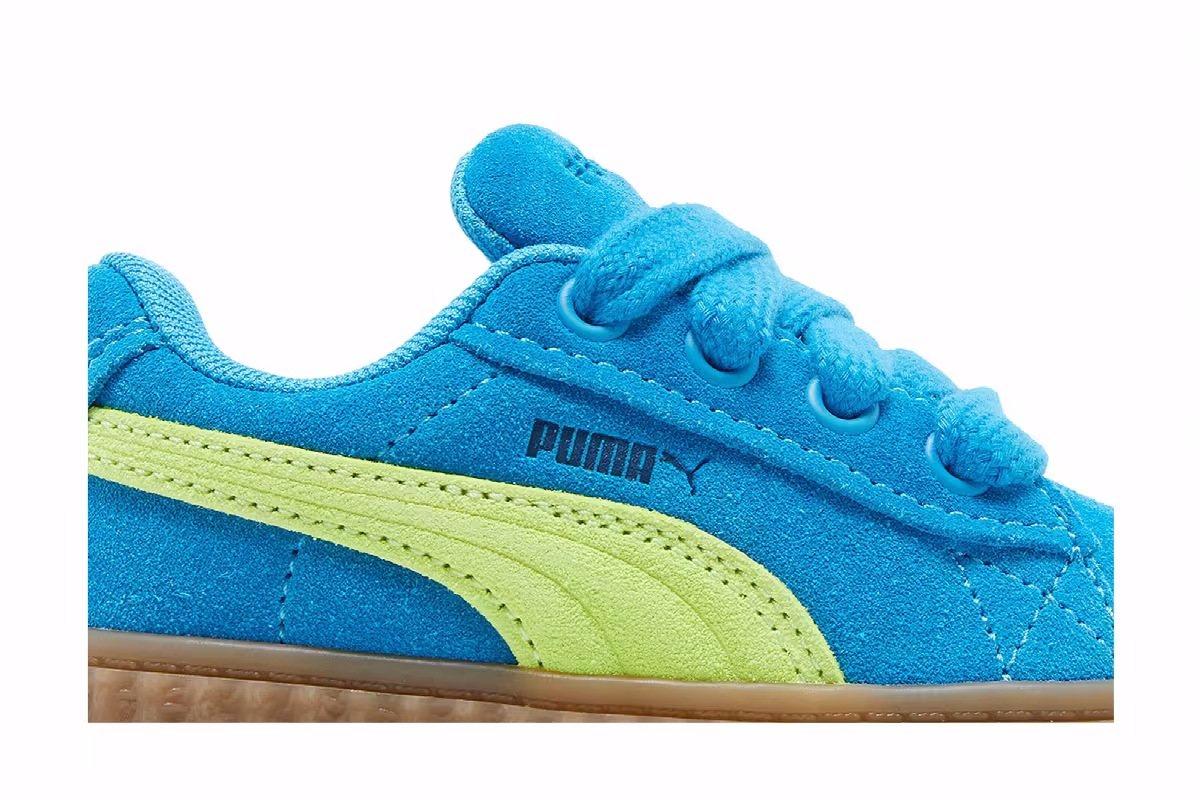 Fenty x Puma Creeper Phatty Toddler Speed Blue Lime, view 3