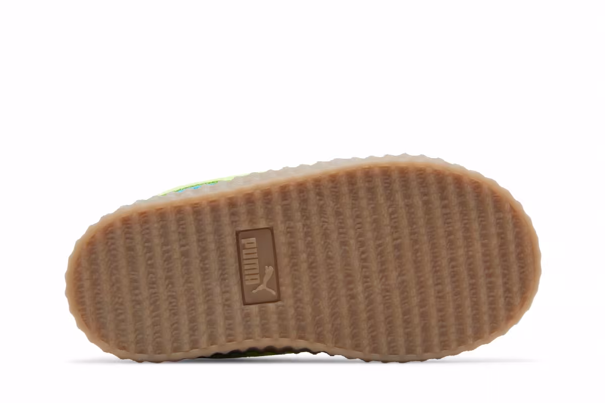 Fenty x Puma Creeper Phatty Toddler Speed Blue Lime, view 5