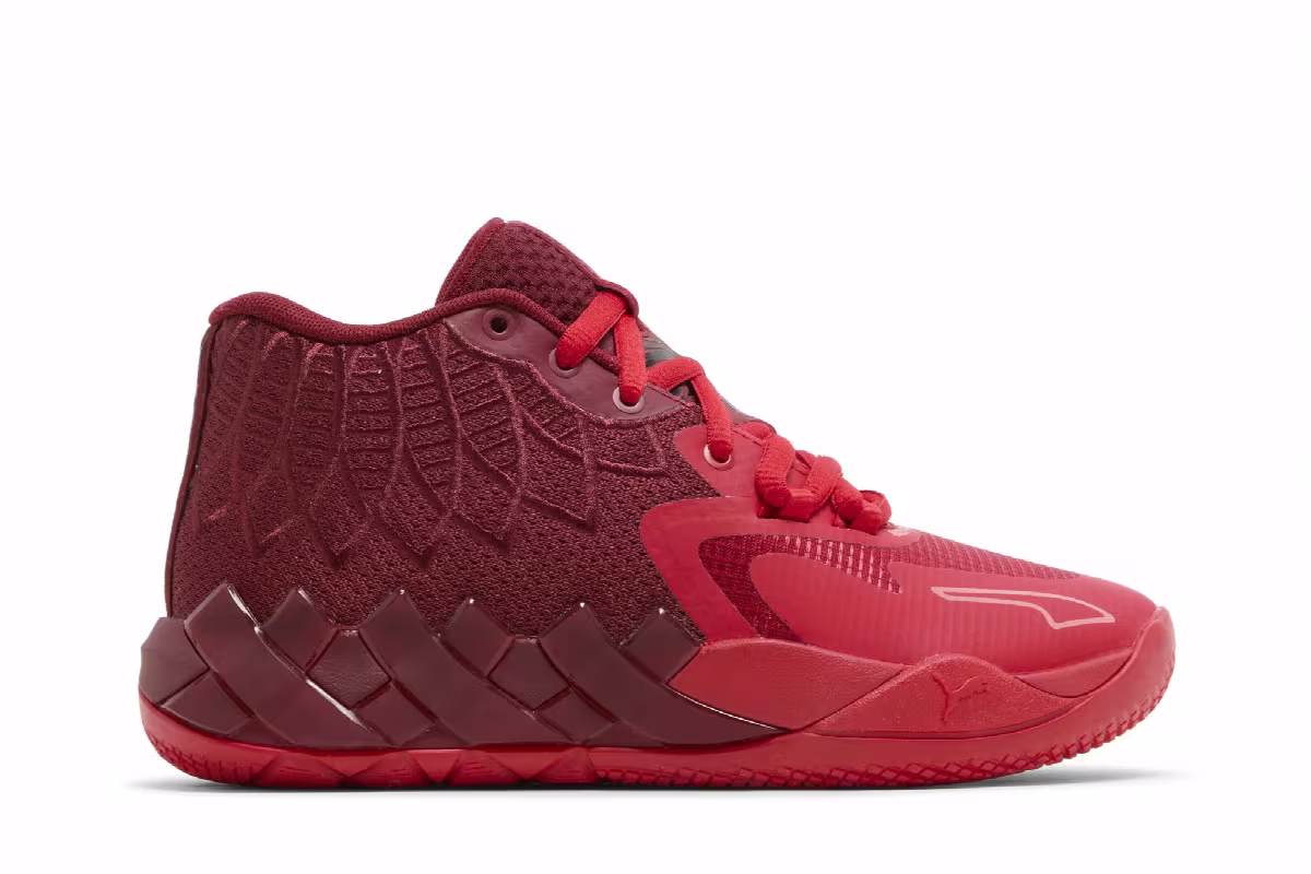 Puma MB.01 Jr Team Colors - Intense Red, view 2