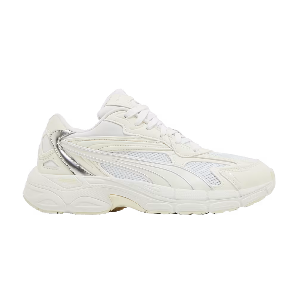 Puma Women's Teveris Nitro Metallic - Warm White