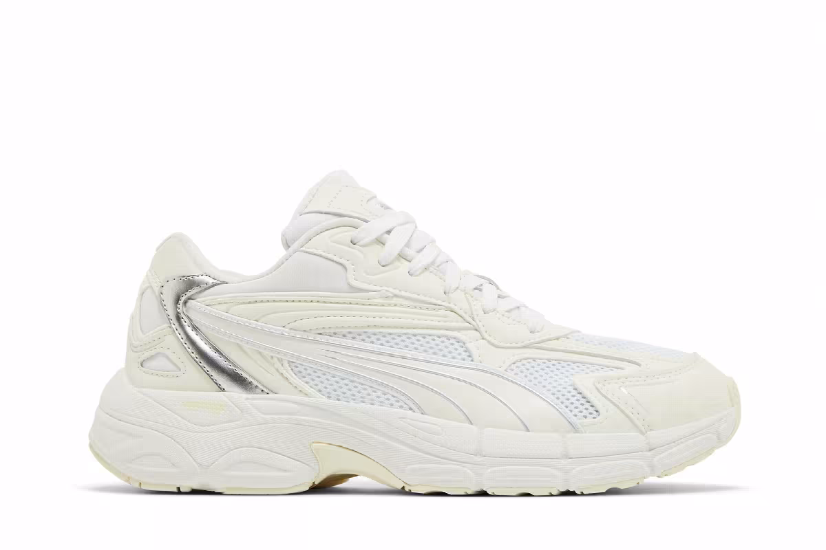 Puma Women's Teveris Nitro Metallic - Warm White, view 2