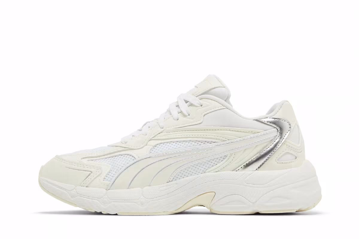 Puma Women's Teveris Nitro Metallic - Warm White, view 4