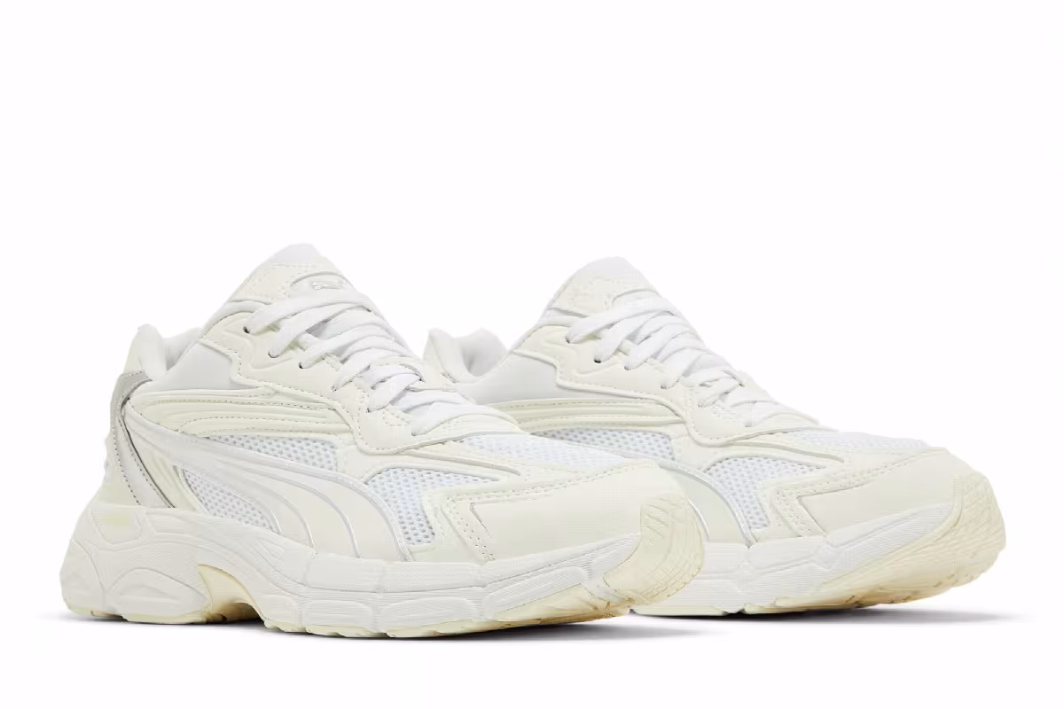 Puma Women's Teveris Nitro Metallic - Warm White, view 9