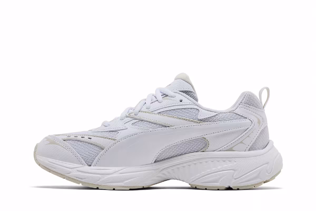 Puma Morphic Base White Sedate Grey, view 4