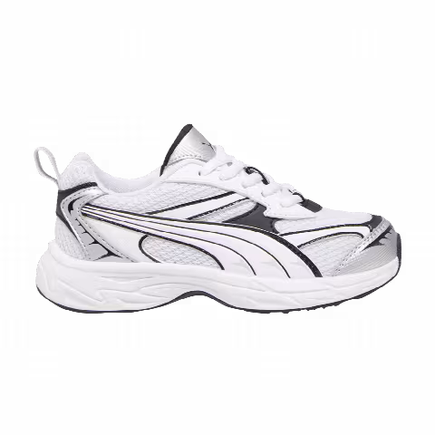Puma Morphic Basic Little Kid 'Feather Grey Black'