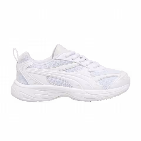 Puma Morphic Basic Little Kid 'White Sedate Grey'