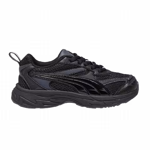 Puma Morphic Base Little Kid 'Black Strong Grey'
