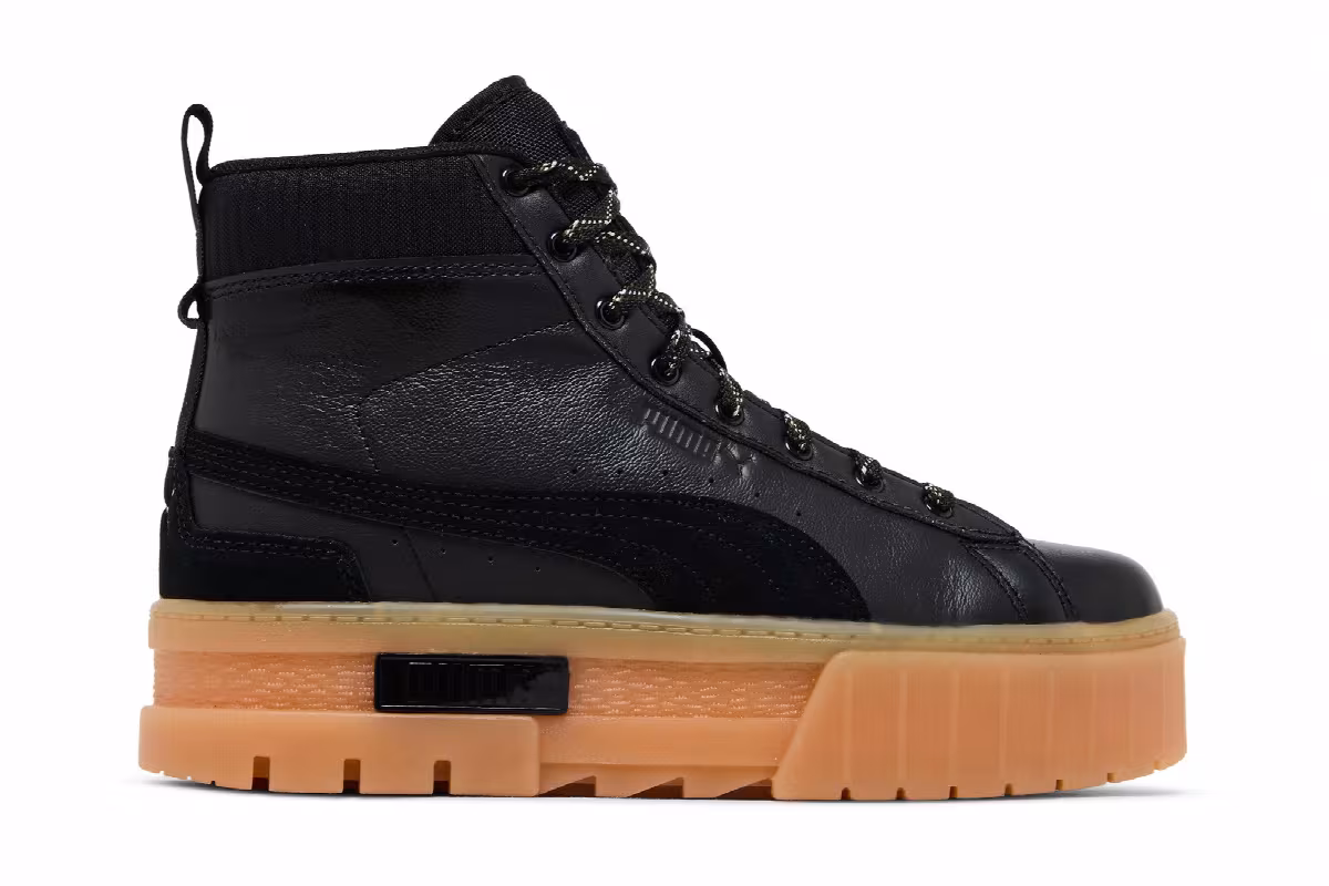 Puma Women's Mayze Mid Gentle Black Gum, view 2