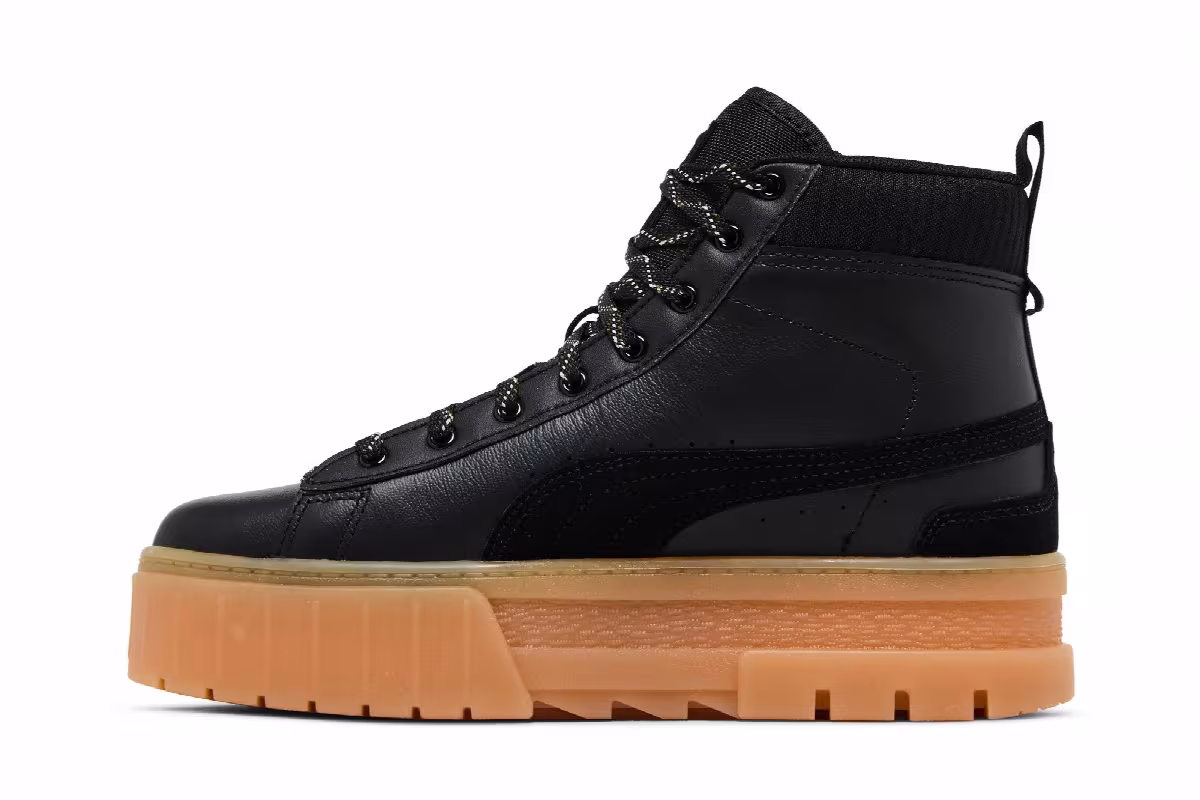 Puma Women's Mayze Mid Gentle Black Gum, view 4