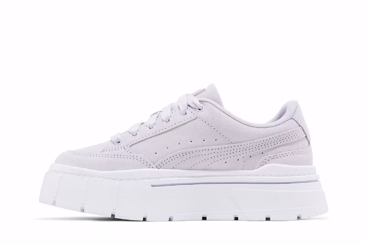 Puma Women's Mayze Stack Suede Spring Lavender, view 4