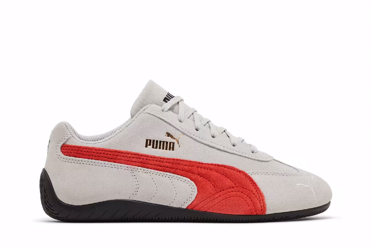 Puma Speedcat Shield SD Ash Grey Red, view 2