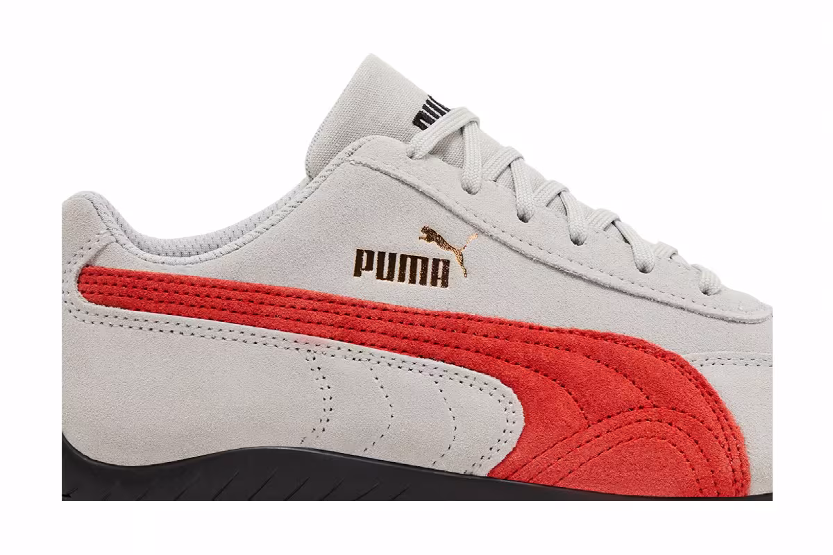 Puma Speedcat Shield SD Ash Grey Red, view 3