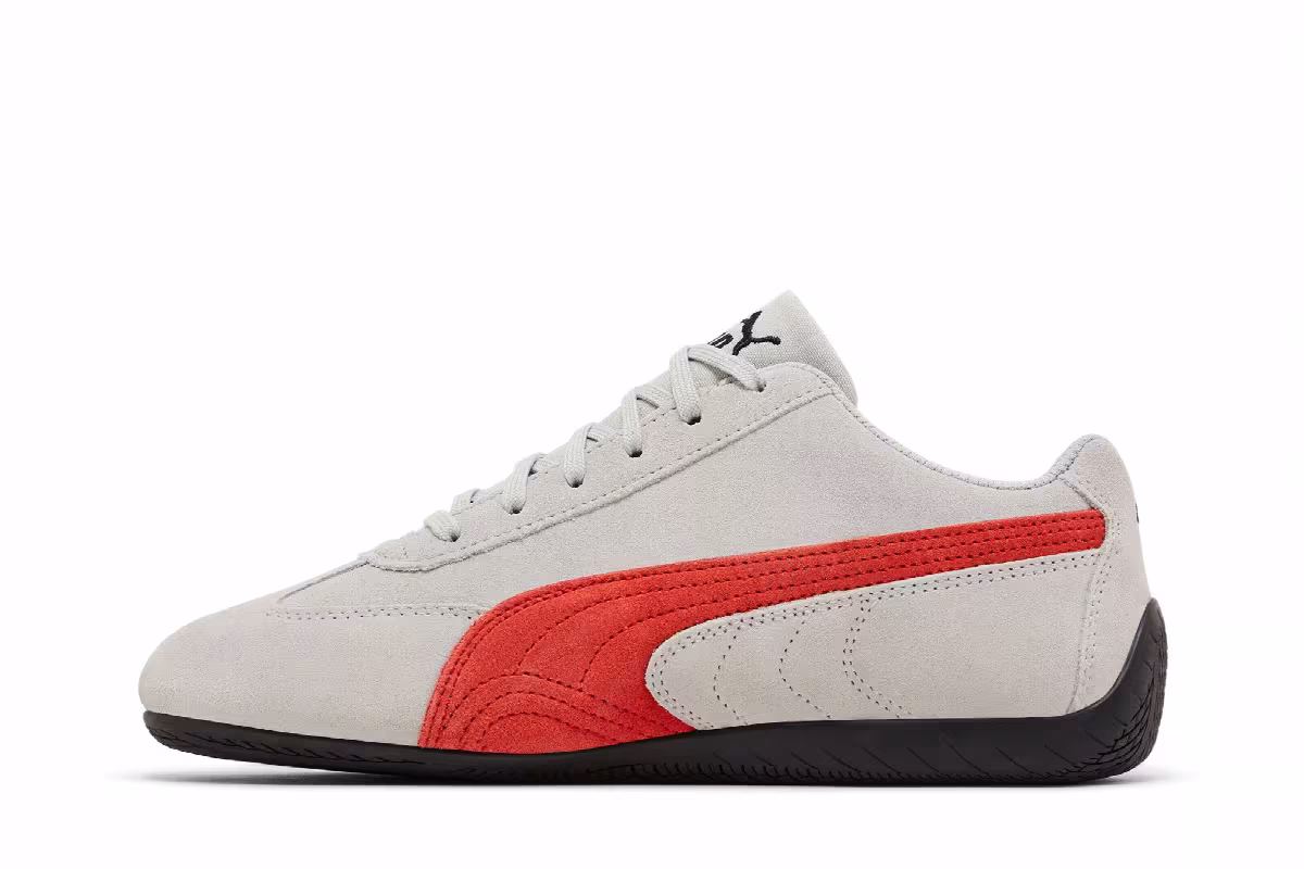 Puma Speedcat Shield SD Ash Grey Red, view 4