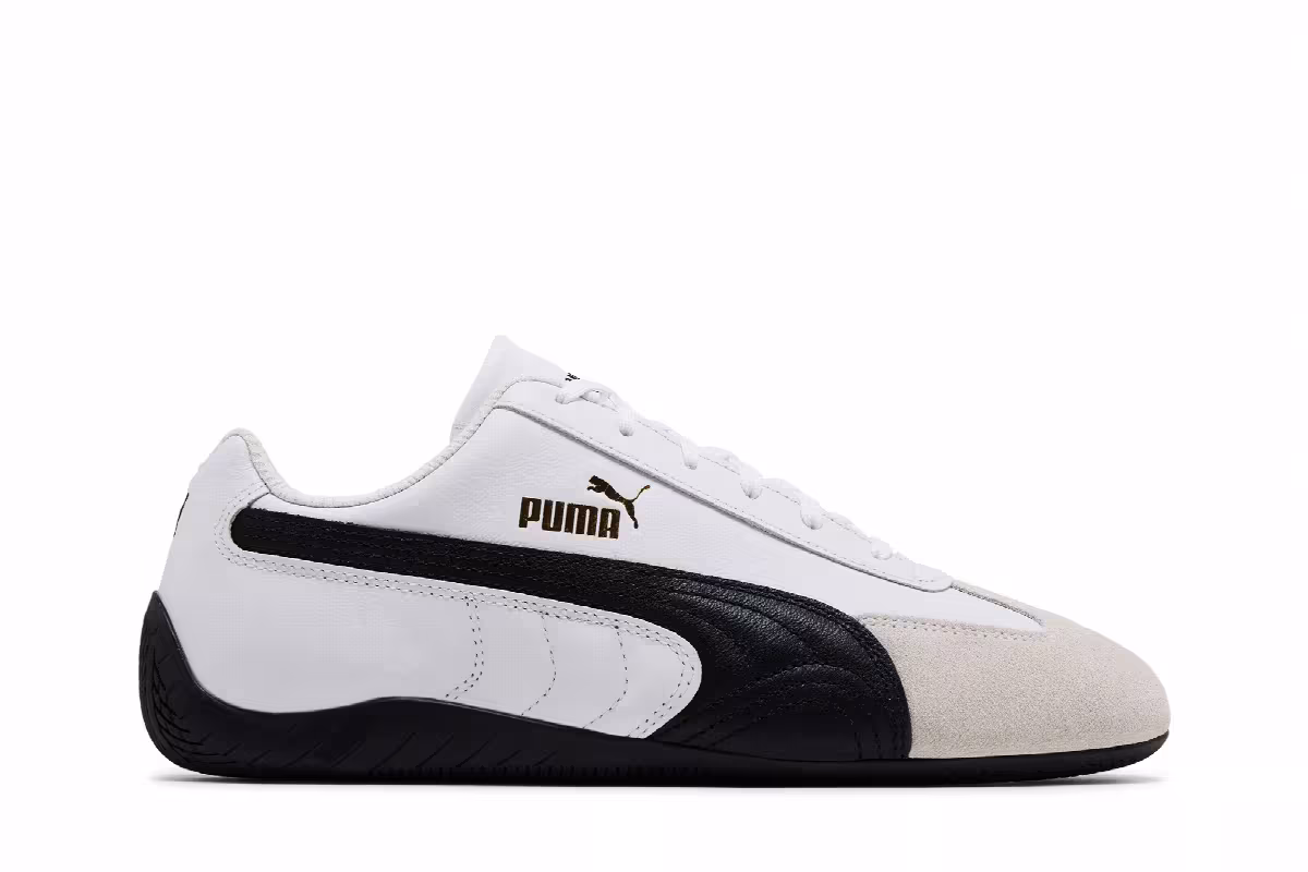 Puma Speedcat Shield White Black Vapor Grey, view 2