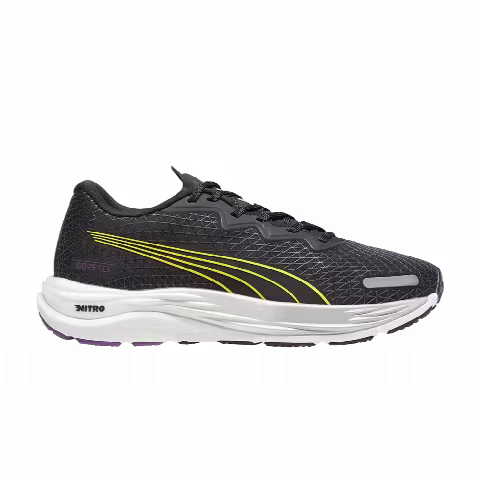 Puma Wmns Velocity Nitro 2 GORE-TEX 'Black Yellow Burst'