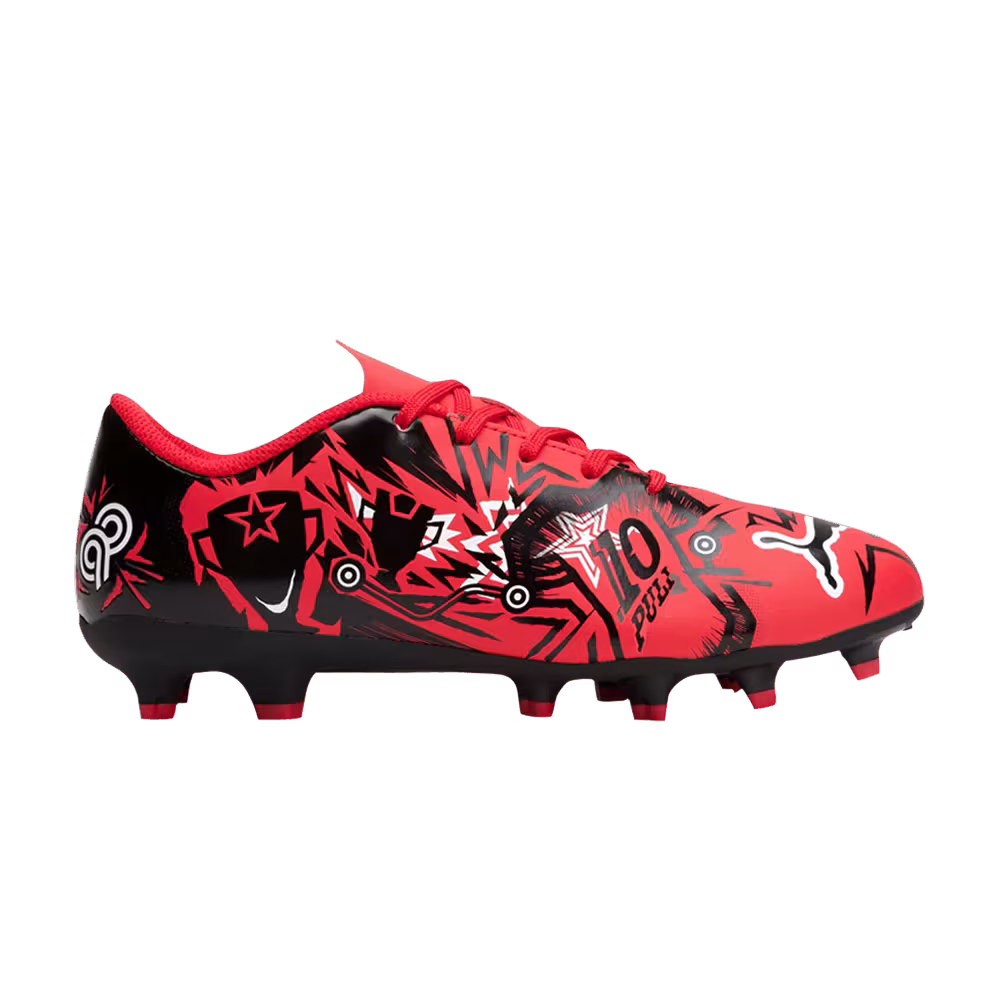 Christian Pulisic x Puma Ultra Play FG AG Big Kid CP10 Pack - Red