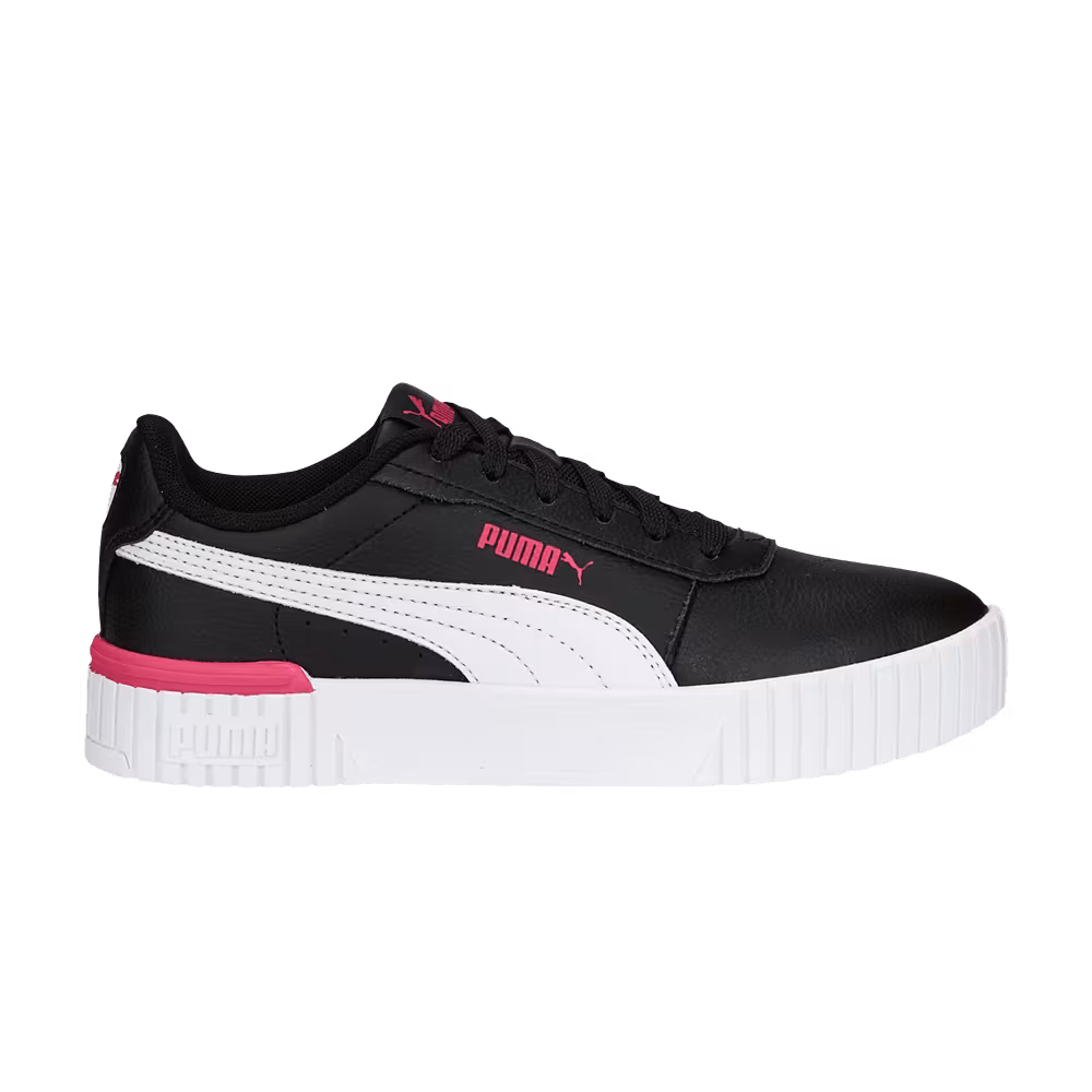 Puma Carina 2.0 Jr Black Glowing Pink